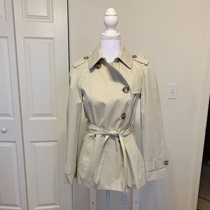 Coach Short Trench Coat